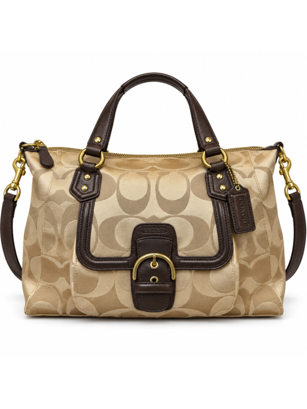 Coach Campbell Satchel authenticated